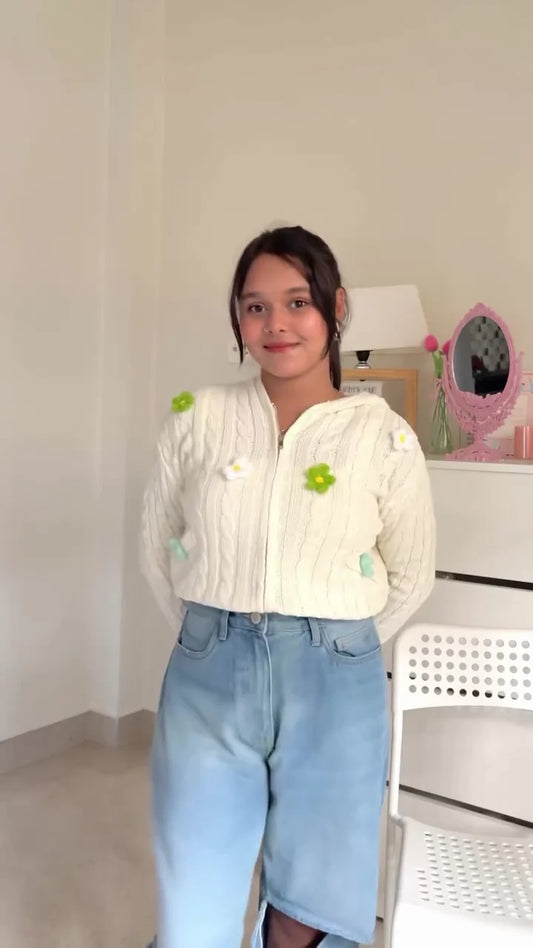 Floral Cardigan Variants