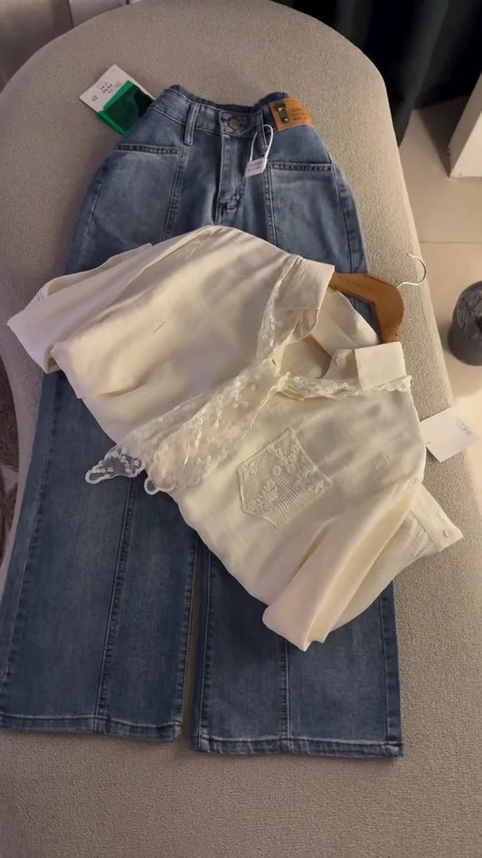 ๐ค Vintage Lace Whisper Blouse Collection ๐ค