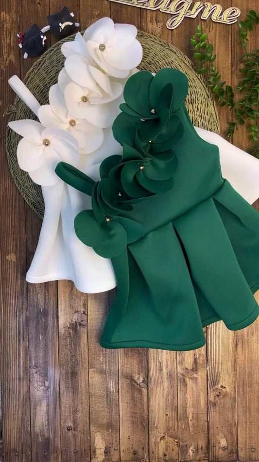 The Multi Gardenia Top: Couture-Inspired Elegance