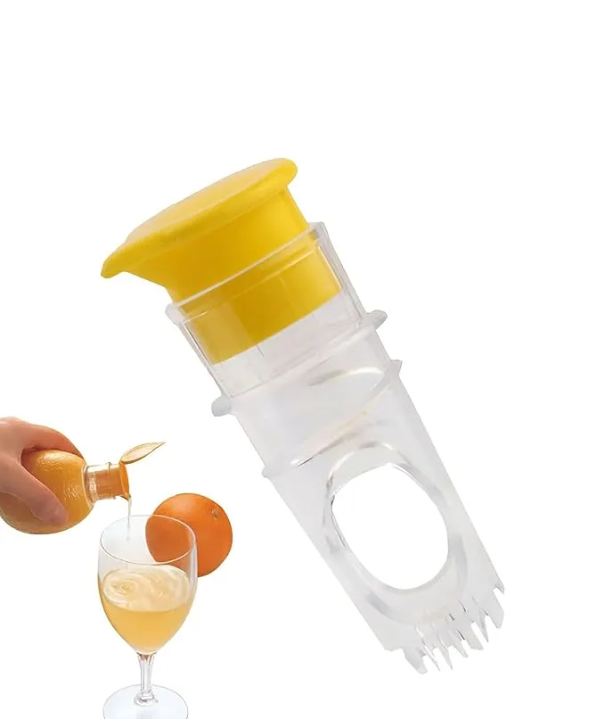 Lemon Squeezer, Lemon Juice Squeezer, Small and Portable Manual Juicer Easy and Convenient to Use Perfect for Oranges Lemons and Other Citrus Fruits