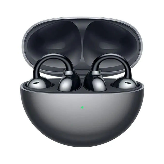 FreeClip, Innovative Clip Design, Intensive Open-Ear Listening Experience, AI Background Noise Cancellation for Calls, Super Long Battery Life