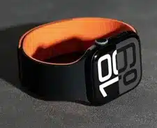 ActiveFit Smart Watch – Black with Orange Sport Band