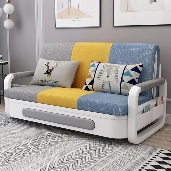 WENBO HOME Sofa Bed, Pull Out Double Multifunction Couch, Modern Style Chair For Living & Bed Room