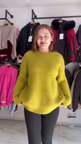 Textured Knit Sweater & Jogger Co-ord Set Available in 6 Stylish Colors