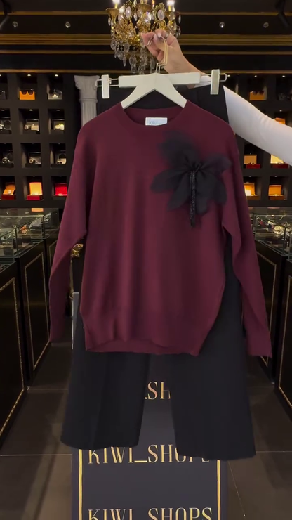 Full Sleeve Solid Women Sweatshirt