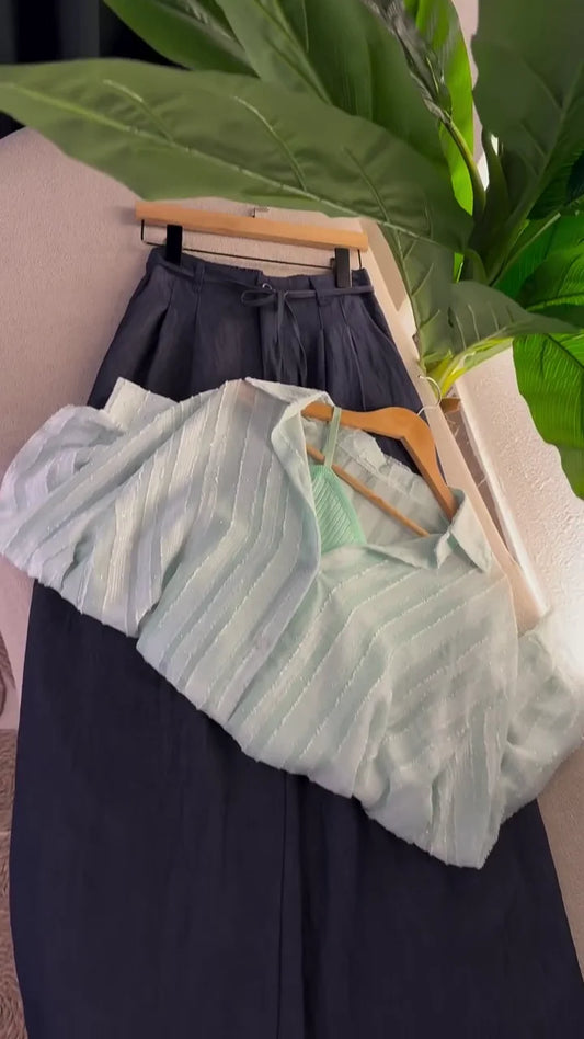 🌸 Blush Whisper Striped Collection 🌸