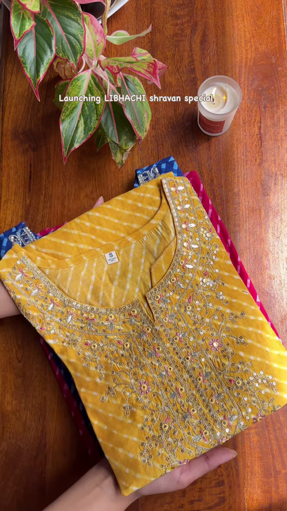 Turquoise Embroidered Kurta with Silver & Pink Detailing – Shravan Special Ethnicwear