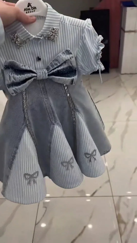 The Perfect Denim Ruffle