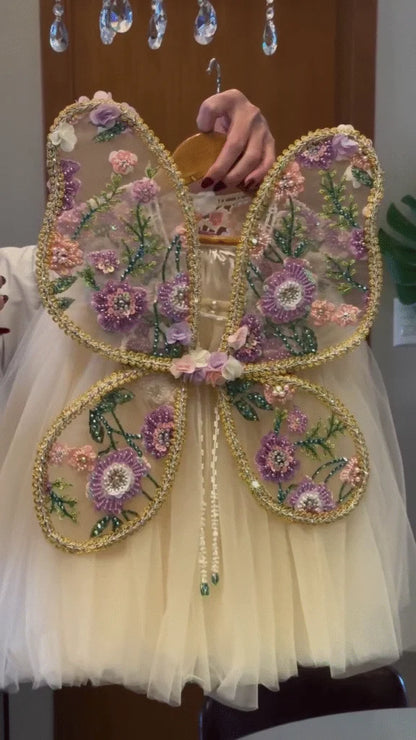 Whispers of the Woods: Handcrafted Whimsical Gown