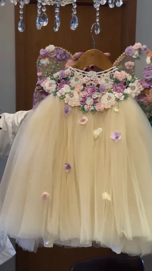 Whispers of the Woods: Handcrafted Whimsical Gown