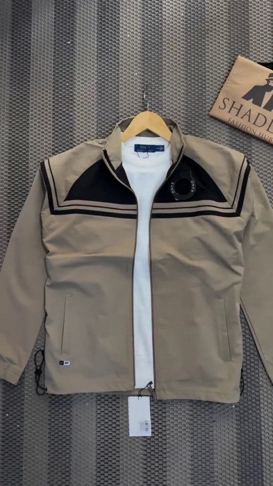 🔥 Premium Windbreaker Jacket for Men | Lightweight Winter Wear | Trendy Dual-Tone Design